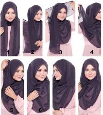 Pratik Sifon Sal Baglama Hijab Style Tutorial How To Wear Hijab Hijab Fashion