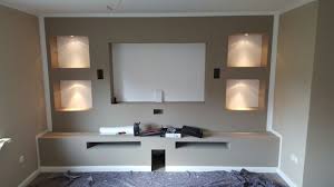 Extra Anfertigungen Tv Wand Trockenbau Trockenbau Wohnzimmer Tv Wand Ideen