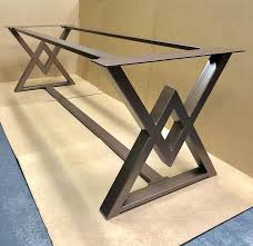 The Diamond Dining Table Base Industrial Base Sturdy Heavy Duty Dining Table Base Dining Table Bases Steel Dining Table Table Base