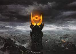 The Great Eye Of Sauron Barad Dur Middle Earth Lord Of The Rings