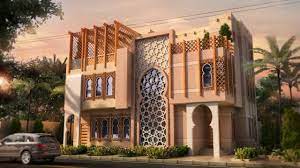 modern andalusian style house in saudi arabia designed by mcube architects www mcubestudios com islamic architecture andalusian architecture architecture