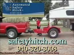 A slider or sliding fifth wheel hitch is towing hardware installed to the bed of a short bed truck. Commercial Featuring The Automated Safety Hitch All Around Horse Performance Horse Trailer Trailer Towing