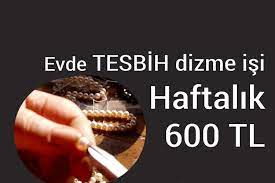 tesbih dizme isi veren firmalar evde tesbih isi boncuk trendler