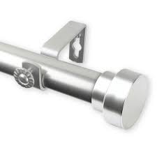 Besides good quality brands, you'll also find plenty of discounts when you shop for nickel rod during big sales. Satin Nickel Rio Double Curtain Rod 28 48 Inch Home Kitchen Double Rods Rayvoltbike Com