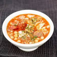 Spanish Fish Chorizo Soup Jamie Oliver Chorizo Soup Recipes Fish Recipes