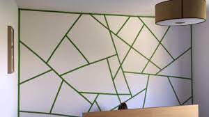 For next photo in the gallery is creative wall painting ideas modern techniques. Triangle Paint Wall The Making Of Youtube Geometric Wall Paint Wall Paint Patterns Diy Wall Painting