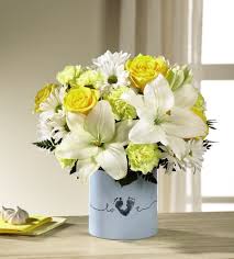 Search for flowers for new baby. The Ftd Tiny Miracle New Baby Boy Bouquet In Cherry Hill Nj Jacqueline S Flowers Gifts