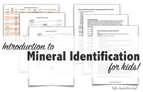 Mineral Identification Stations Flowchart Half A Hundred
