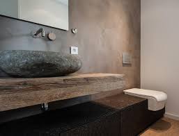 Haus In Stadtnahe Badezimmer Bad Waschtisch Naturstein Waschbecken