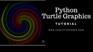 Python Turtle Graphics Is One Of The Cool Ways To Draw Amazing Artwork With Python This Tutorial Will Teach You The Basic Python Turtle Turtle Graphics Python