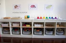 Spielregal Nach Montessori Montessori Kinder Zimmer Regal