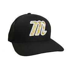 Marucci Snapback Usa Hat Black Gold Ebay