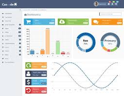 This template comes with an mit license. 20 Free Bootstrap Dashboard Admin Templates Dashboard Template Web App Design Infographic Powerpoint