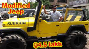 Lifted gladiator there is no limit to what we can build or customize for you on any jeep or truck. Jeeps Market Custom Modified Jeep Rs250000 Thar Gypsy Ambassador In Cheap Price Awesome Youtube