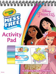 Identify 15 different creatures in these animal coloring sheets. Crayola Color Wonder Mess Free Coloring Disney Princess Activity Pad 1 Ct Smith S Food And Drug