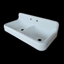 Zuhne prato 30 inch single bowl farm house. Large Double Basin High Back Farmhouse Style Sink With Apron Front Model Dba5124 Nbi Drainboard Sinks