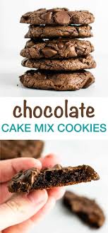 Duncan hines mega cookie sugar cookie pan cookie mix with sprinkles, 6.6 oz. Chocolate Cake Mix Cookies Recipe Build Your Bite