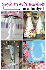 You can download and edit party printables including printable banners, invitation templates, printable party hats and more! Simple Diy Party Decorations On A Budget