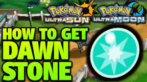 How To Get Dawn Stone Location Pokemon Ultra Sun And Moon Dawn Stone Location Youtube