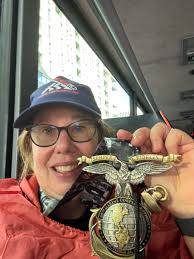 Honoring heroes with marathon runs