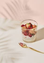 Verrines De Quinoa Cremeux A L Orange Salade De Melon D Eau Trois Fois Par Jour Recipe Quinoa Watermelon Salad Foodies Breakfast