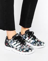 Professional authentication and afterpay available on eligible items. Adidas Zx Flux Performance Sneaker Mit Blumenmuster Asos