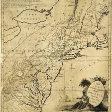 American Revolution Map by Thomas Conder (circa 1780)" Art Board Print for  Sale by allhistory
