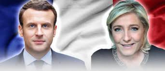 Résultat de recherche d'images pour "le pen et macron protectionnisme échange extérieur pays"