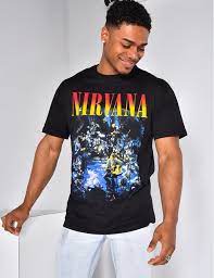 Nirvana, an american rock group was formed in 1987 in aberdeen washington by krist novoselic (bassist) and kurt cobain (guitarist and singer). T Shirt Nirvana Jeans Industry