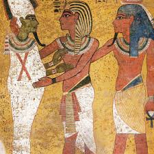 Superb reproduction wall images of king tuts tomb. Tomb Of Tutankhamun The Eastern Wall Painting By Egyptian History