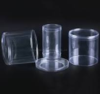 Custom Waterproof Clear Plastic Cylinder Round Packaging Boxes