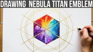I'm just taking the pictures all credit should go to them! Drawing Nebula Titan Emblem Destiny 2 Youtube