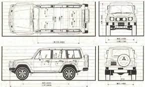Mitsubishi Pajero Mobil Desain