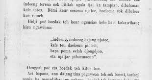 Maybe you would like to learn more about one of these? Contoh Carita Pondok Bahasa Sunda Singkat Barisan Contoh