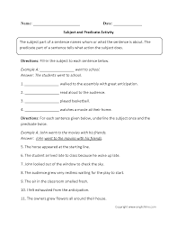 Find the perfect bunch of flowers stock photos and editorial news pictures from getty images. Parts Of A Sentence Worksheets Subject And Predicate Worksheets