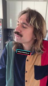 Robert Downey Jr at the Oscars #oscars #rdj #impression #comedy #fyp #la