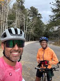 Plano bicycle climbing route details