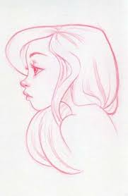 18 Cartoon Profile Drawing Cartoon Drawing Drawingpencilwiki Com Side Face Drawing Girl Face Drawing Profile Drawing