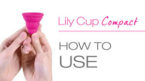 Free shipping now available on orders over $99! How To Use A Lily Cup Compact Menstrual Cup Youtube