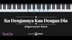 Sandra ku tak mahu cinta official music video. Ku Dengannya Kau Dengan Dia Afgan Karaoke Piano Female Key Youtube