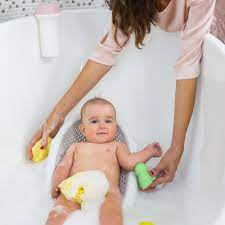 Baby bath seats used to be considered necessary to help your baby stay put in the tub, but nowadays they're actually hard to find in stores despite newer some baby safety experts even asked for bath seats to be banned entirely in the u.s. Ok Baby Jelly Folding Bath Support Seat In Taupe Ebay