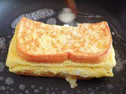 One Pan Egg Toast Is A Deliciously Easy Breakfast Egg Toast Egg Toast Breakfast Egg And Cheese Sandwich