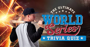 One night i was watching a quiz show on tv and the question was, 'name a baseball team synonymous with winning.'. The Ultimate World Series Trivia Quiz Brainfall