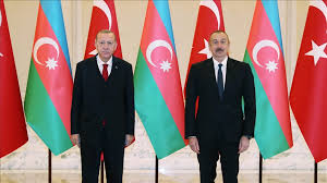 Azerbaiyán (en azerí, azərbaycan, pronunciado ɑːzæɾbɑjˈd͡ʒɑn ( escuchar)), oficialmente república de azerbaiyán (en azerí, azərbaycan. Presidente De Azerbaiyan Sentimos El Apoyo De Turquia Desde El Inicio De Nuestra Lucha Nacional