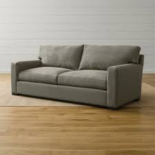 Crate and barrel distressed leather sofa, armchair and ottoman. Axis Ii 2 Seat Queen Sleeper Sofa Crate And Barrel Uae