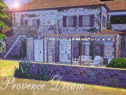 This Lovely House Surrounded By Lavender Fields Is A Peaceful And Cozy Place To Relax This Is A Perfect House For Garden Best Sims Sims 4 Lots Provencal House