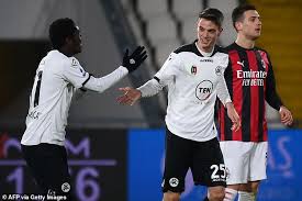 Spezia vs inter en direct. Spezia 2 0 Ac Milan Dismal Rossoneri Put In Limp Display Away At Serie A Minnows To Seriously Dampen Their Title Hopes And City Rivals Inter Can Go Top Of The Table On