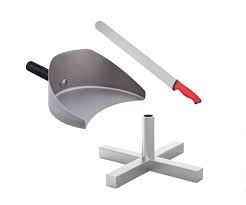 Set A Kebab Support Pelle Couteau Ustensile Kebab Couteau