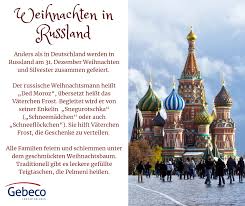 Wann beginnt weihnachten in deutschland? So Wird Weihnachten In Russland Gefeiert Gebeco Gruppenreisen Die Begeistern Facebook