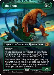The Thing · Marvel Super Heroes Commander (MSC) #4 · Scryfall Magic: The  Gathering Search